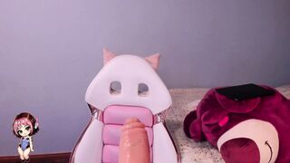 hannahpage redhead alt cam model loves her dildo