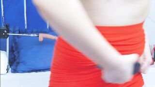 Adeline - cam model spreads legs