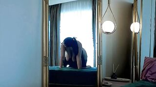 MavisReeve Shows Saggy Massive Natural Boobs