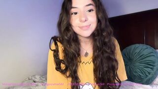 avangelinefunn99 so damn cute busty amateur brunette cam model