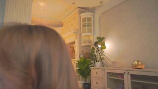 FlorenceClutter Teen 18  Touches Clit Through the Panties