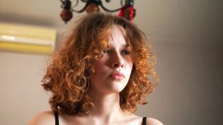 brunaeveritt redhead cute face cam model