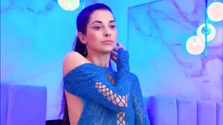 EllyLynn in blue outfit