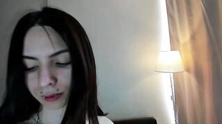 AftonGathright  topless brunette skinny teen 18 plus cam model