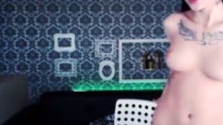 VeraSaphire - Cute Tattooed Teen Masturbate On Livecam